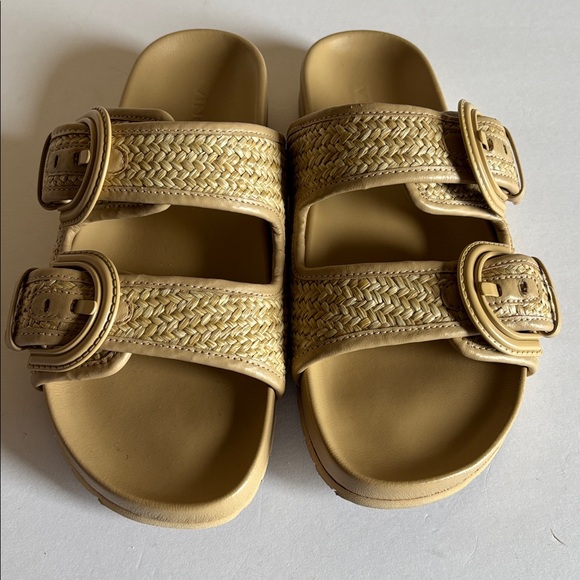 Vince GRIFFITH SLIDE SANDAL IN NATURAL main image 5